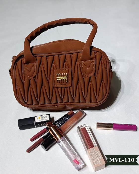 Mini Çanta Nakış Desenli